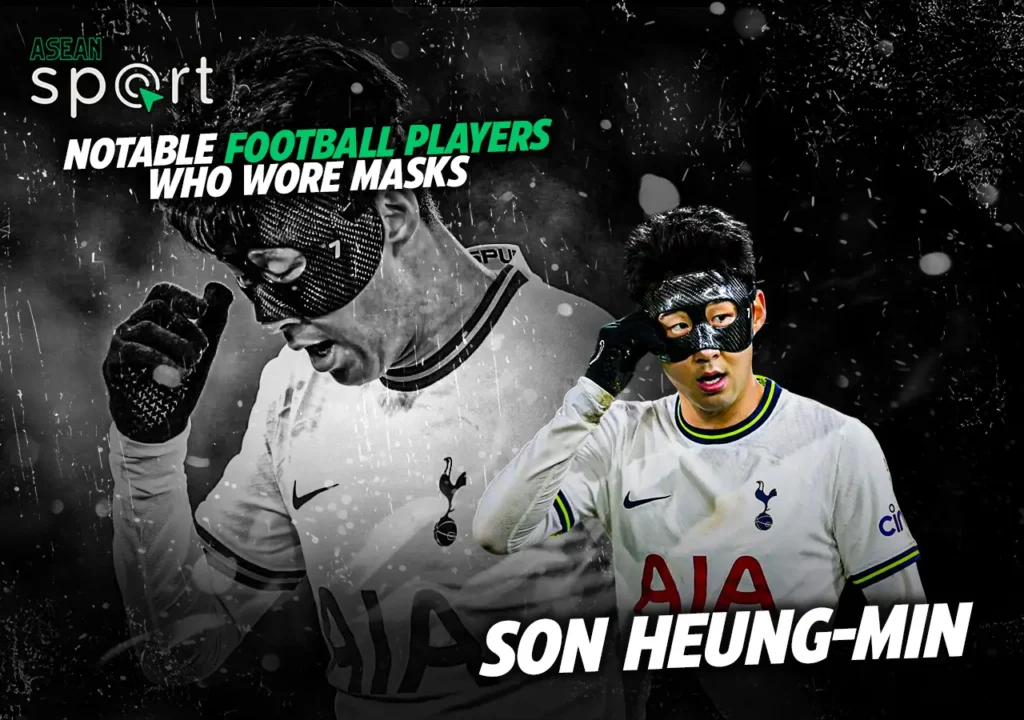 A protective mask is being worn by Son Heung-min as a result of a fractured eye socket that he sustained during a Champions League victory on November 1.